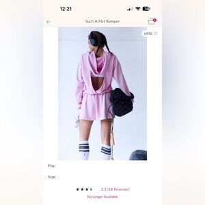 FP Movement by Free People Pink Romper